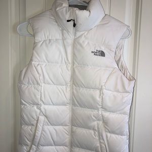 The North Face White Vest